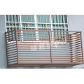 Balcón de valla de acero zinc barandilla protectora de barandilla
